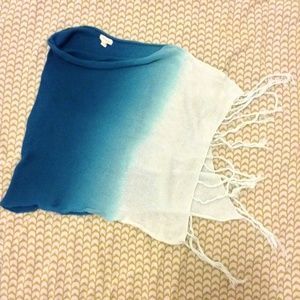 Abercrombie Ombre Beach Cover-up Poncho